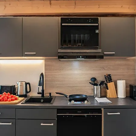 Апартаменты Crest Riverside Lofts I Kueche I Parken I Self Checkin I Wifi *