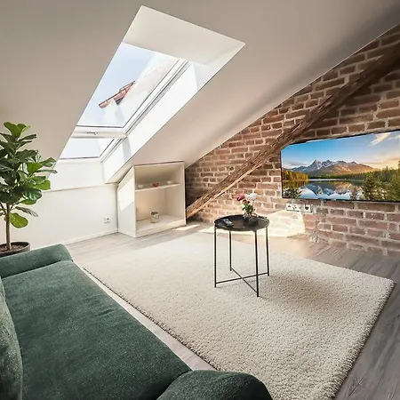 Crest Riverside Lofts I Kueche I Parken I Self Checkin I Wifi * Пассау