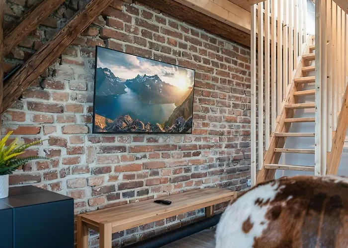 公寓 Loft Mit Kueche I Self Check-in I Parkplatz I Wifi I Crest Housing