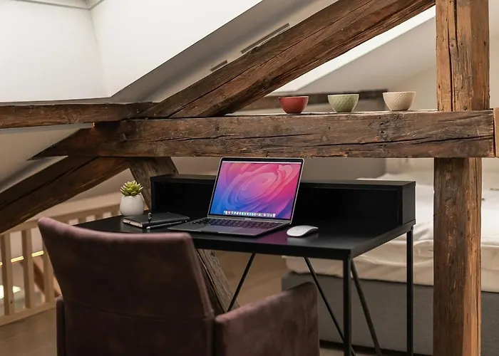 Loft Mit Kueche I Self Check-in I Parkplatz I Wifi I Crest Housing * 파사우