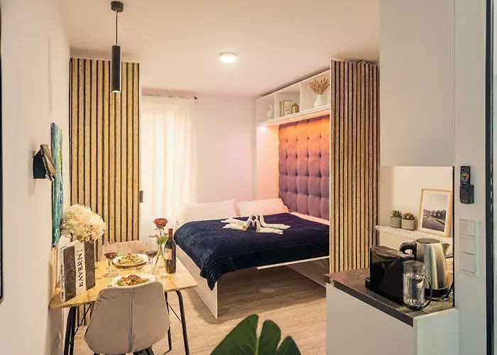 아파트 Loft Mit Kueche I Self Check-in I Parkplatz I Wifi I Crest Housing 파사우