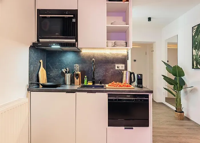 公寓 Loft Mit Kueche I Self Check-in I Parkplatz I Wifi I Crest Housing