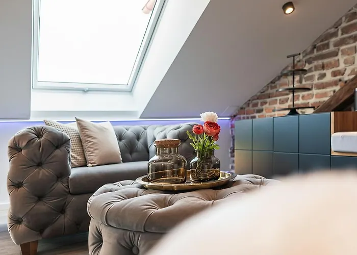 아파트 Loft Mit Kueche I Self Check-in I Parkplatz I Wifi I Crest Housing *