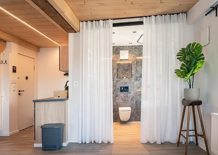 Loft Mit Kueche I Self Check-in I Parkplatz I Wifi I Crest Housing 公寓