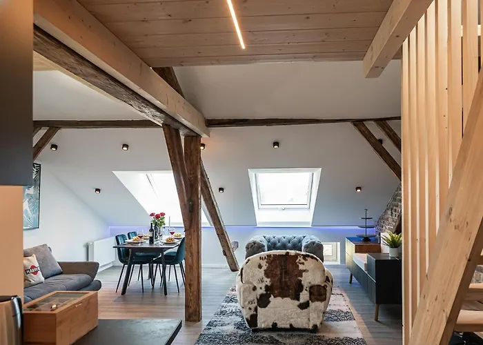 Loft Mit Kueche I Self Check-in I Parkplatz I Wifi I Crest Housing *
