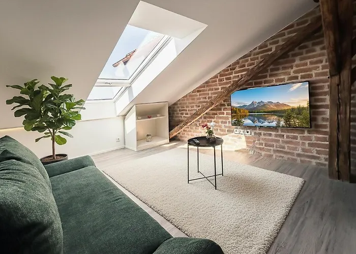 Loft Mit Kueche I Self Check-in I Parkplatz I Wifi I Crest Housing * 파사우