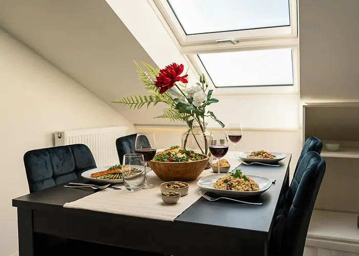 아파트 Loft Mit Kueche I Self Check-in I Parkplatz I Wifi I Crest Housing